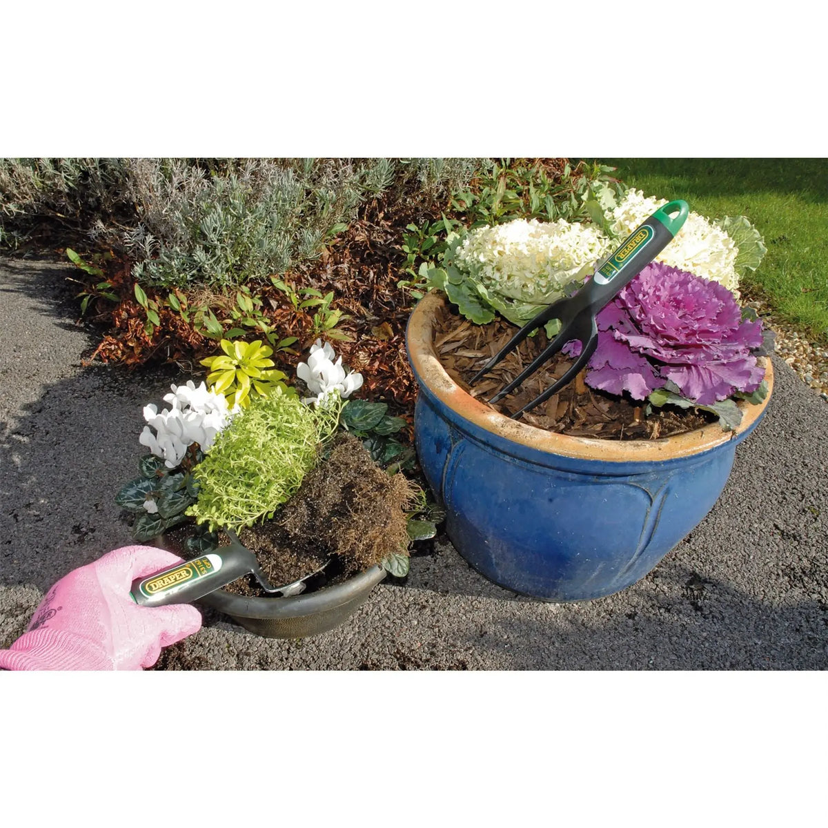 Draper Plastic Hand Trowel 53162  White Rose Tools