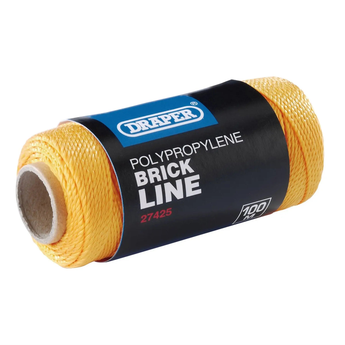Draper Polypropylene Brick Line 100m Orange 27425  White Rose Tools