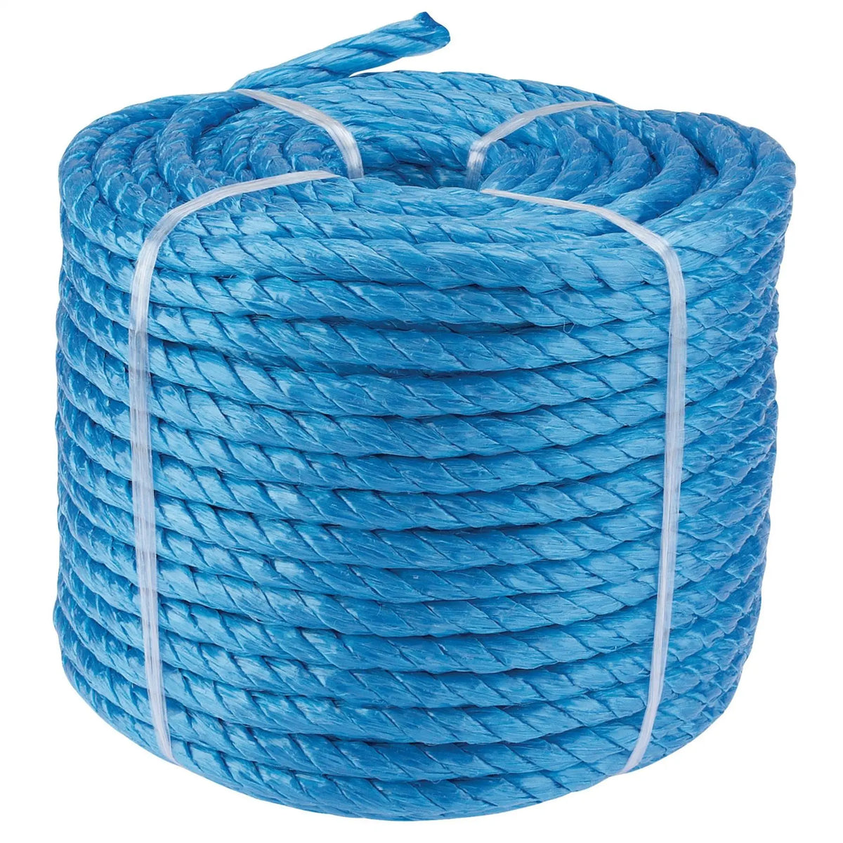 Draper Polypropylene Rope 50m x 10mm 04949  White Rose Tools