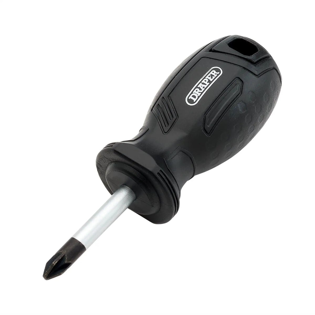 Draper Pozi Hard Grip Screwdriver PZ2 x 38mm 13511  White Rose Tools