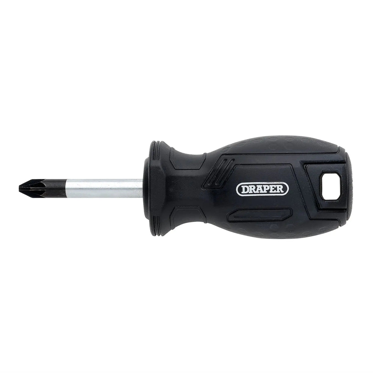 Draper Pozi Hard Grip Screwdriver PZ2 x 38mm 13511  White Rose Tools