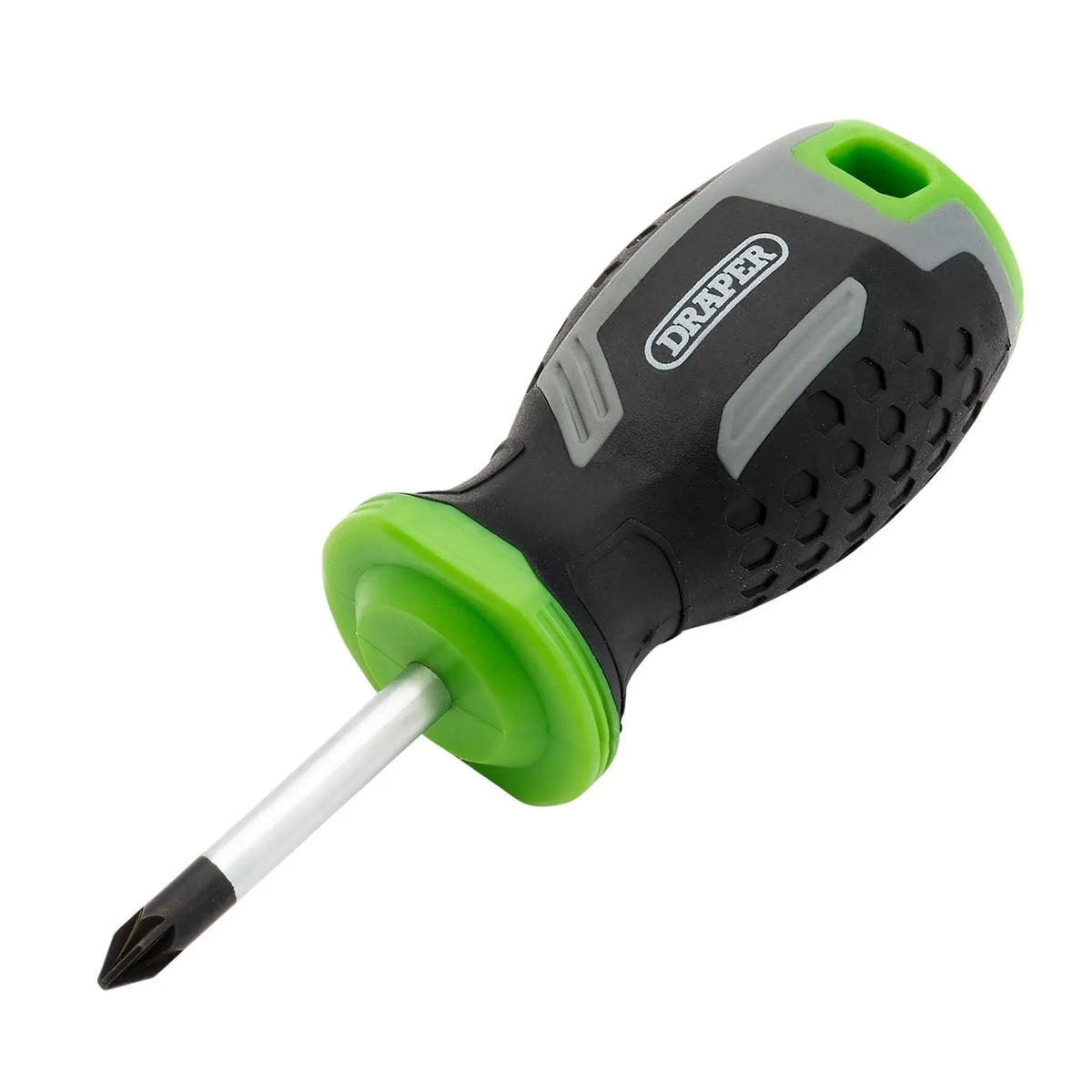 Draper Pozi Soft Grip Screwdriver PZ1 x 38mm 13367  White Rose Tools