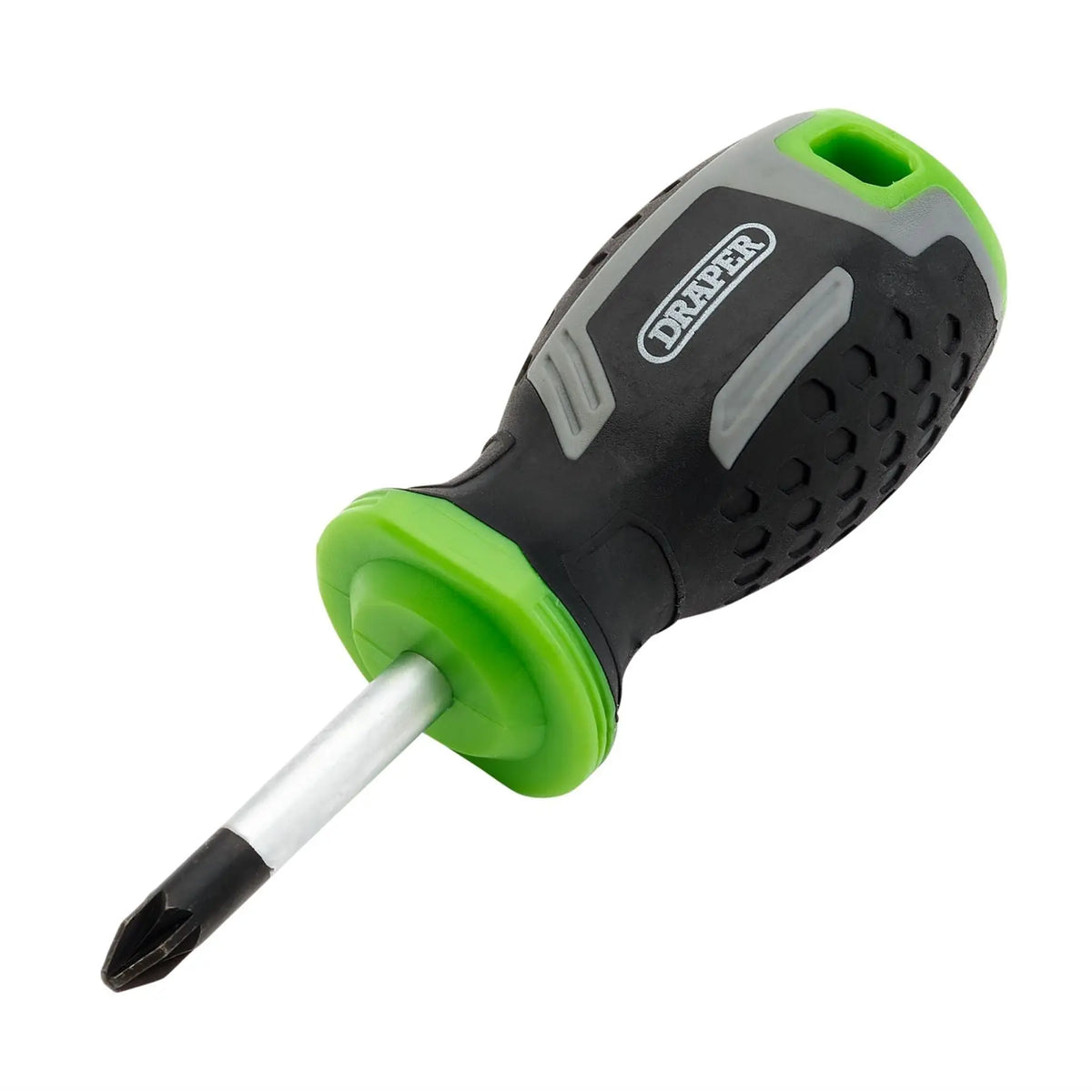 Draper Pozi Soft Grip Screwdriver PZ2 x 38mm 13368  White Rose Tools