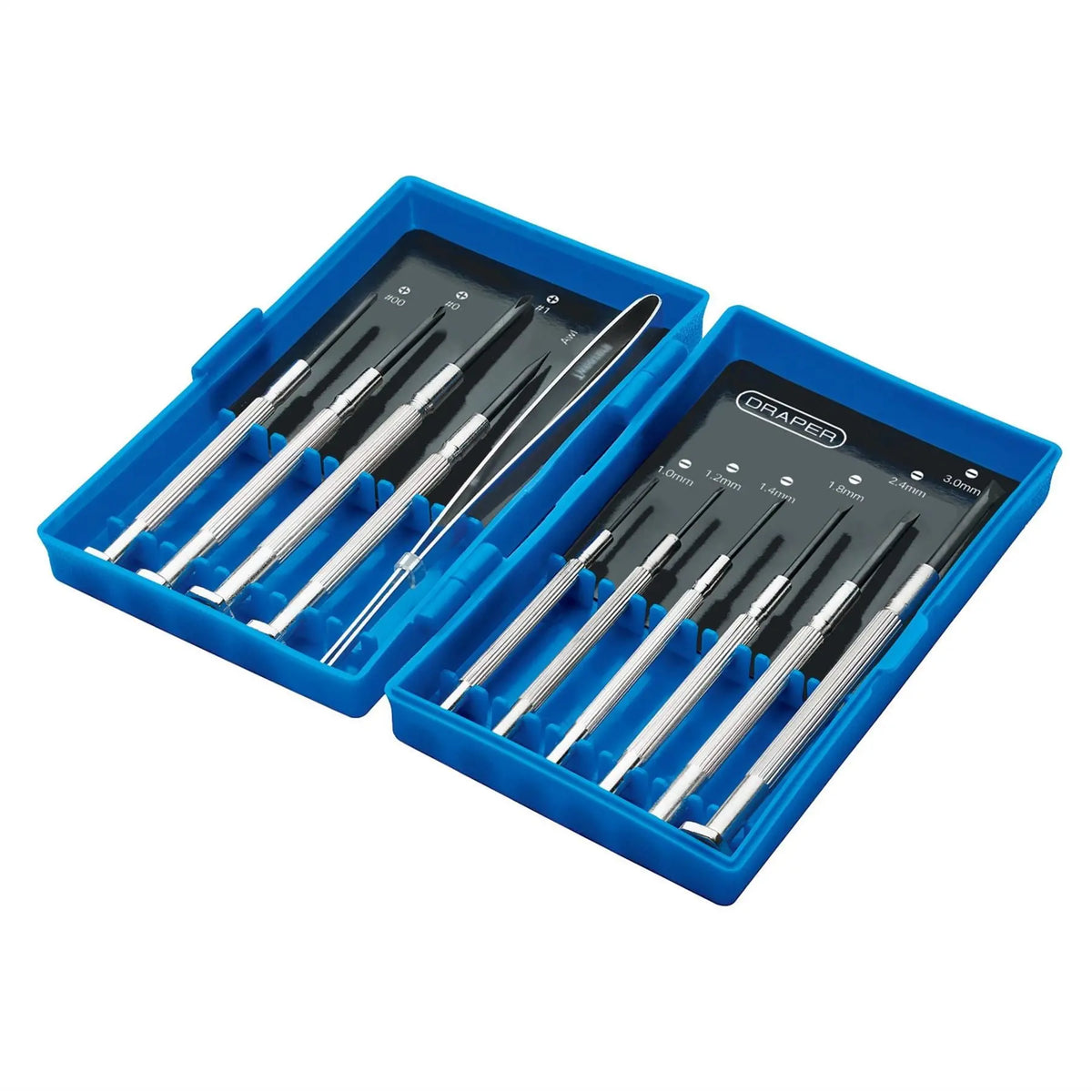Draper Precision Screwdriver Set (11 Piece) 15631  White Rose Tools