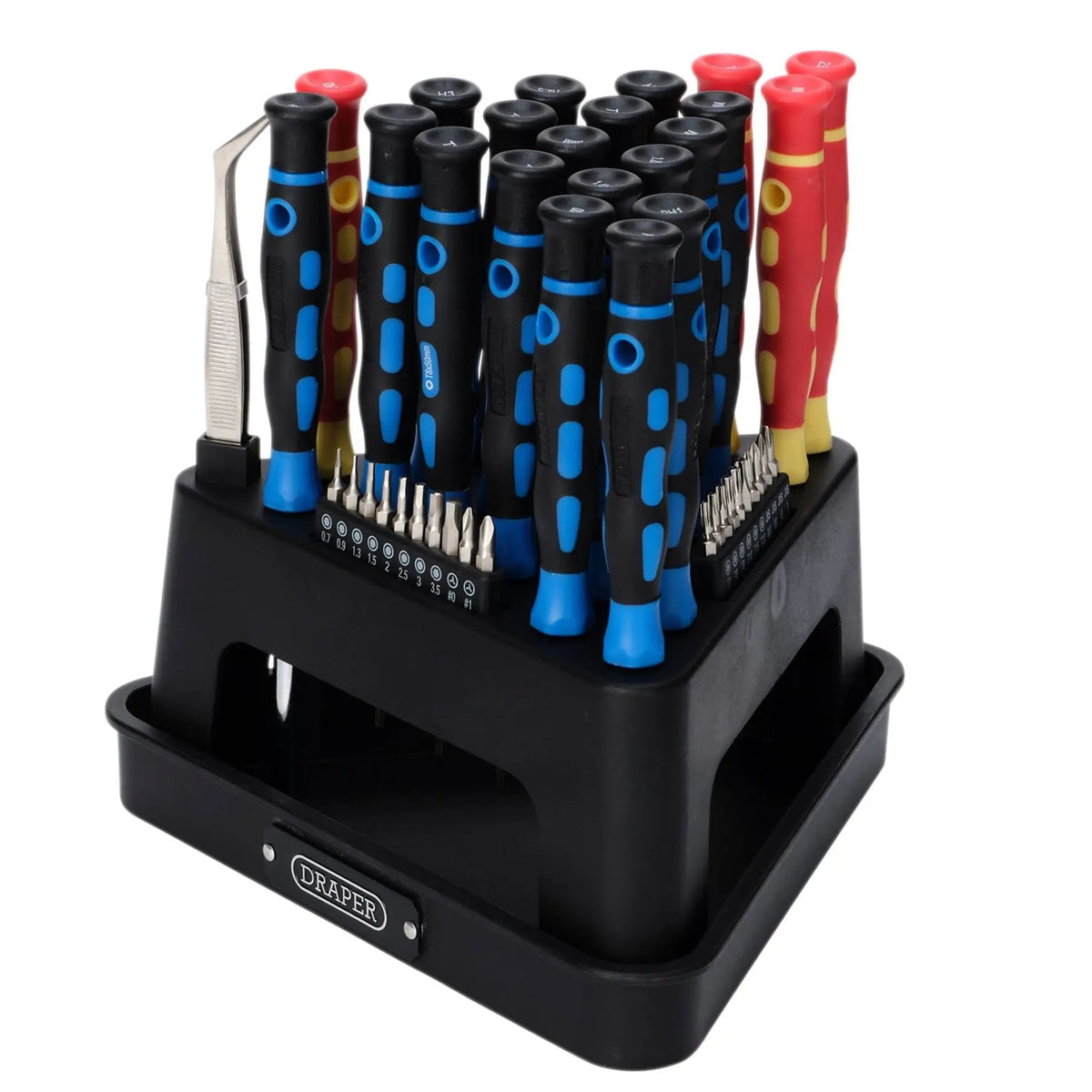 Draper Precision Screwdriver Set (52 Piece) 24721  White Rose Tools