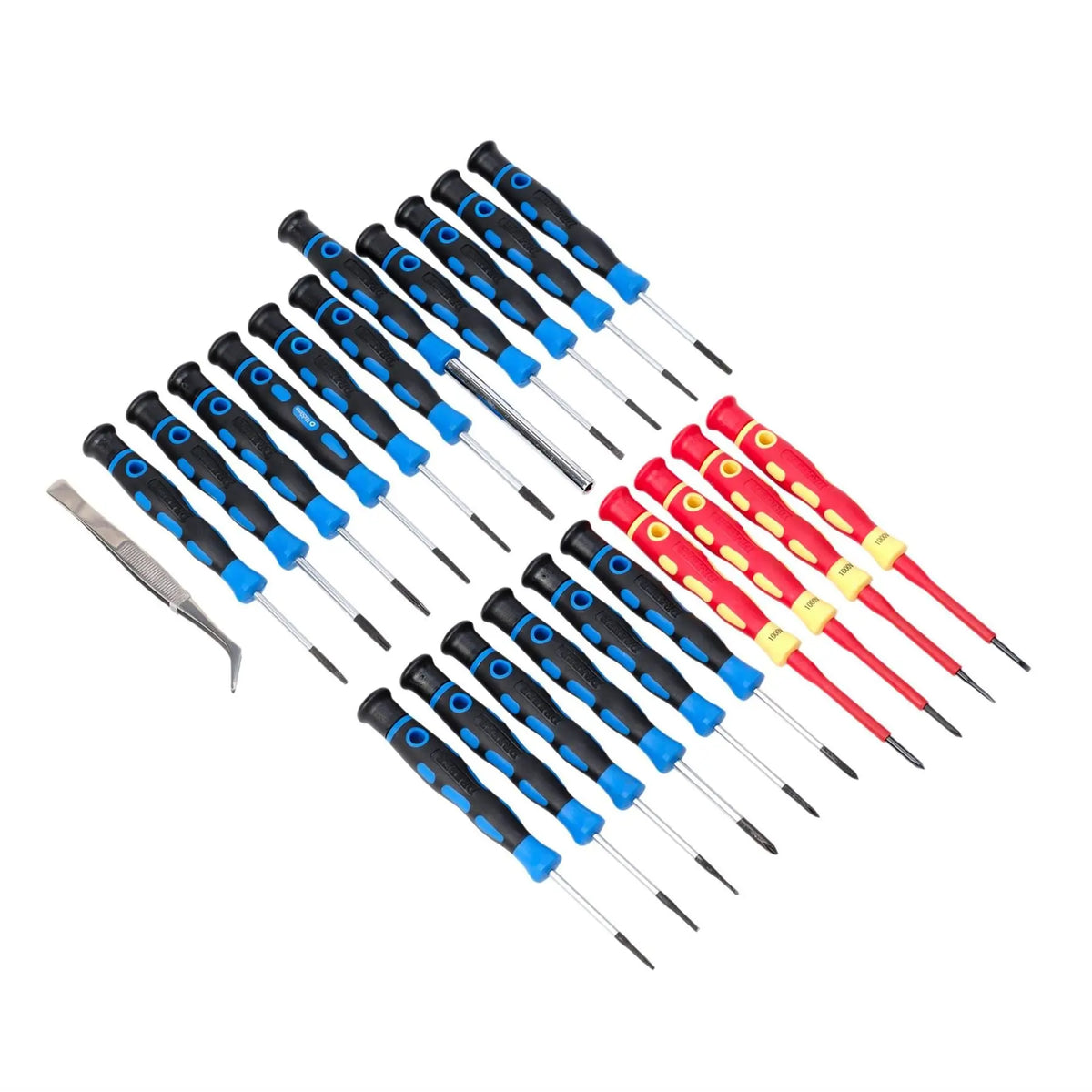 Draper Precision Screwdriver Set (52 Piece) 24721  White Rose Tools