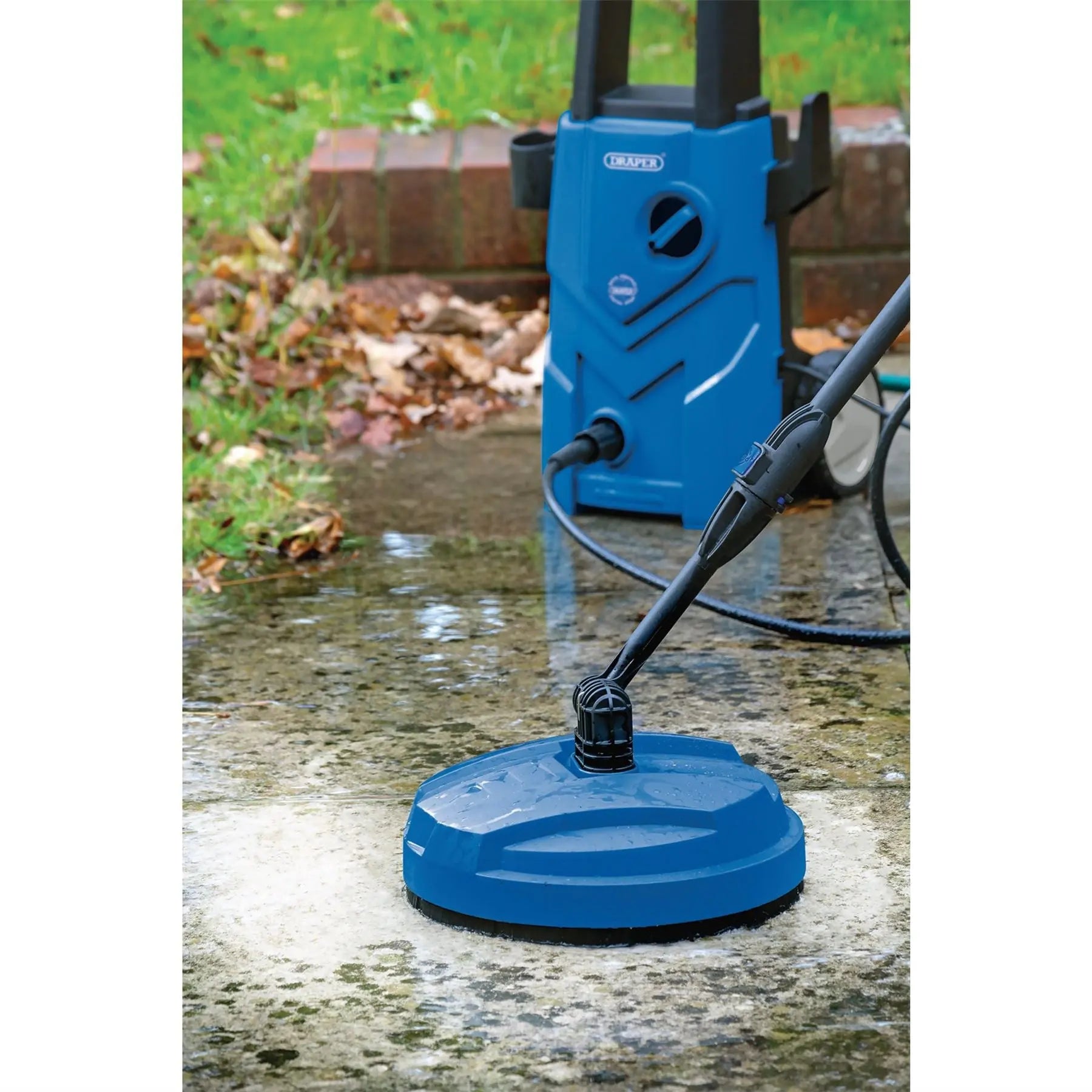 Draper Pressure Washer Compact Rotary Patio Cleaner 02013  White Rose Tools