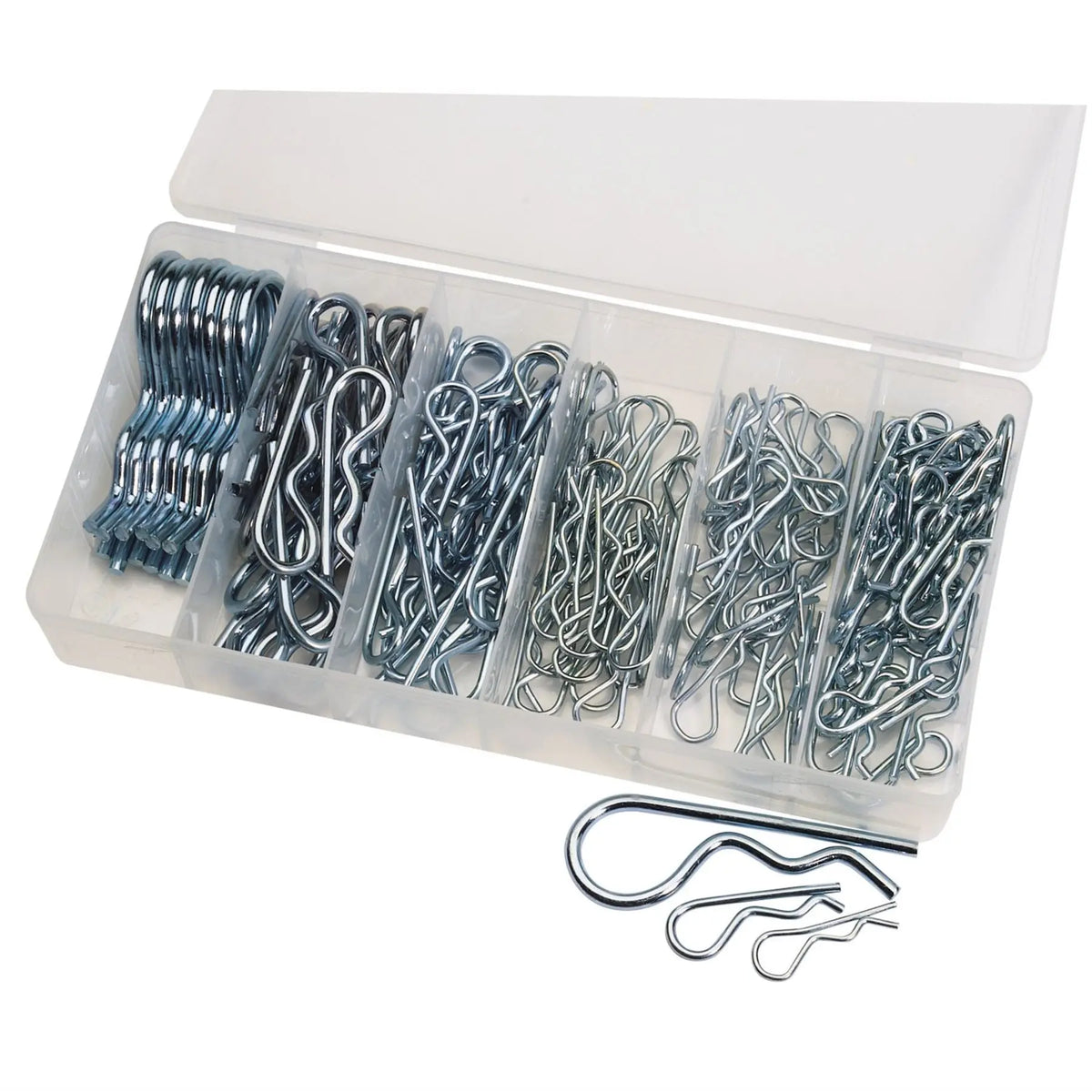 Draper R-Clip Assortment (150 Piece) 56376  White Rose Tools