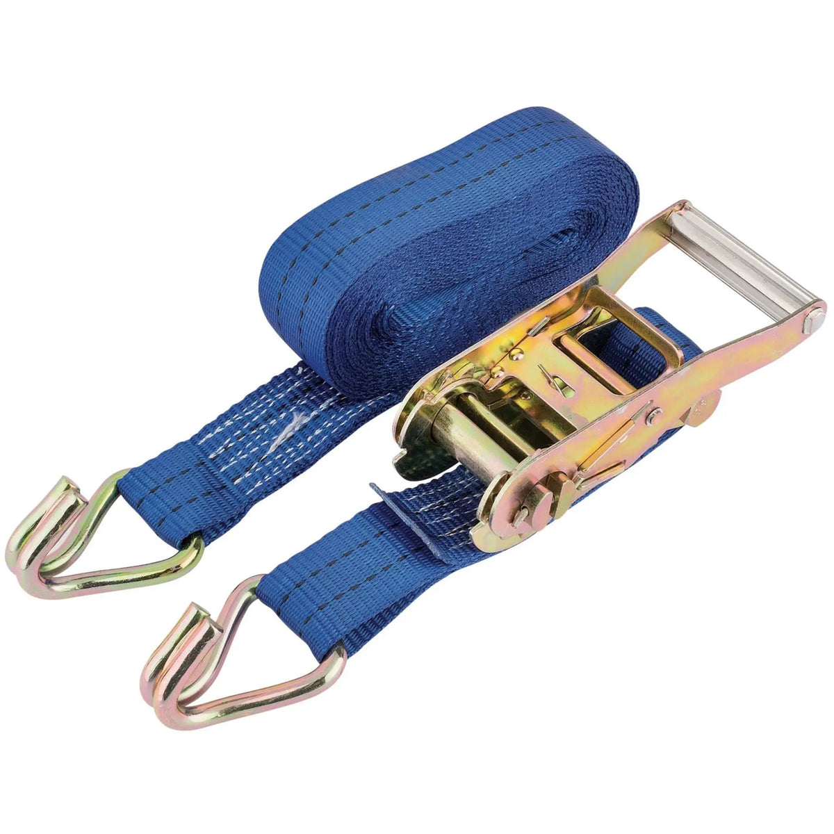Draper Ratchet Tie Down Strap 6m x 38mm 750kg 16263  White Rose Tools
