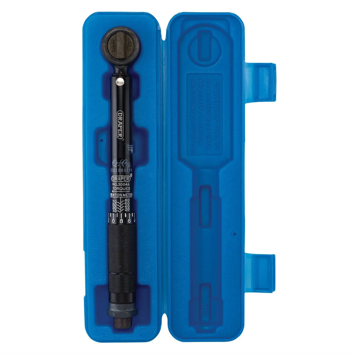 Draper Ratchet Torque Wrench 3/8" Sq. Dr. 10 - 80Nm 64534  White Rose Tools