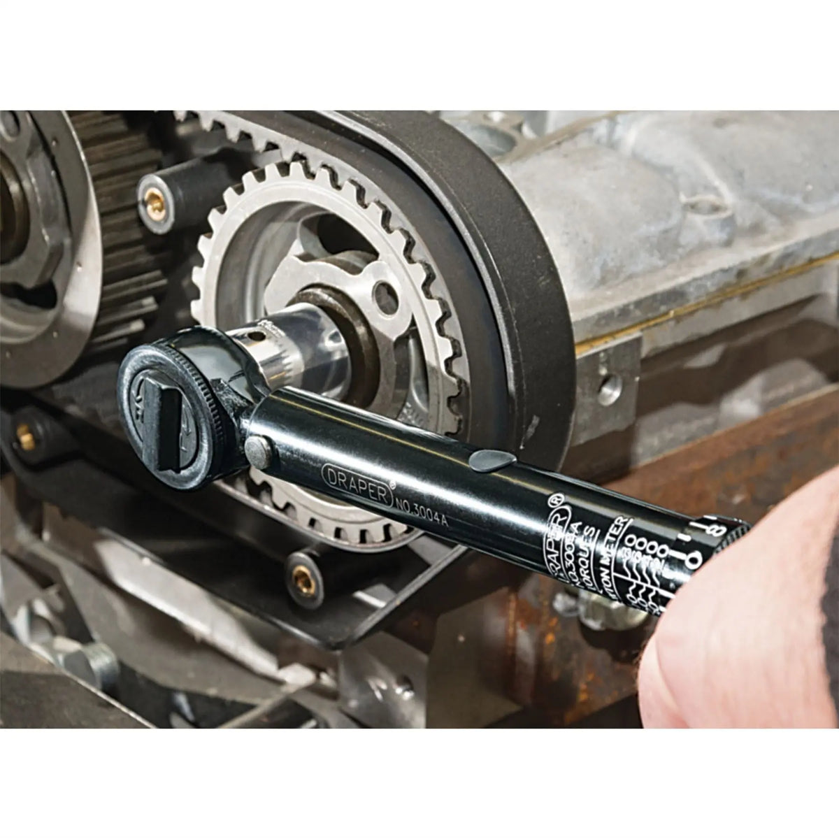 Draper Ratchet Torque Wrench 3/8" Sq. Dr. 10 - 80Nm 64534  White Rose Tools