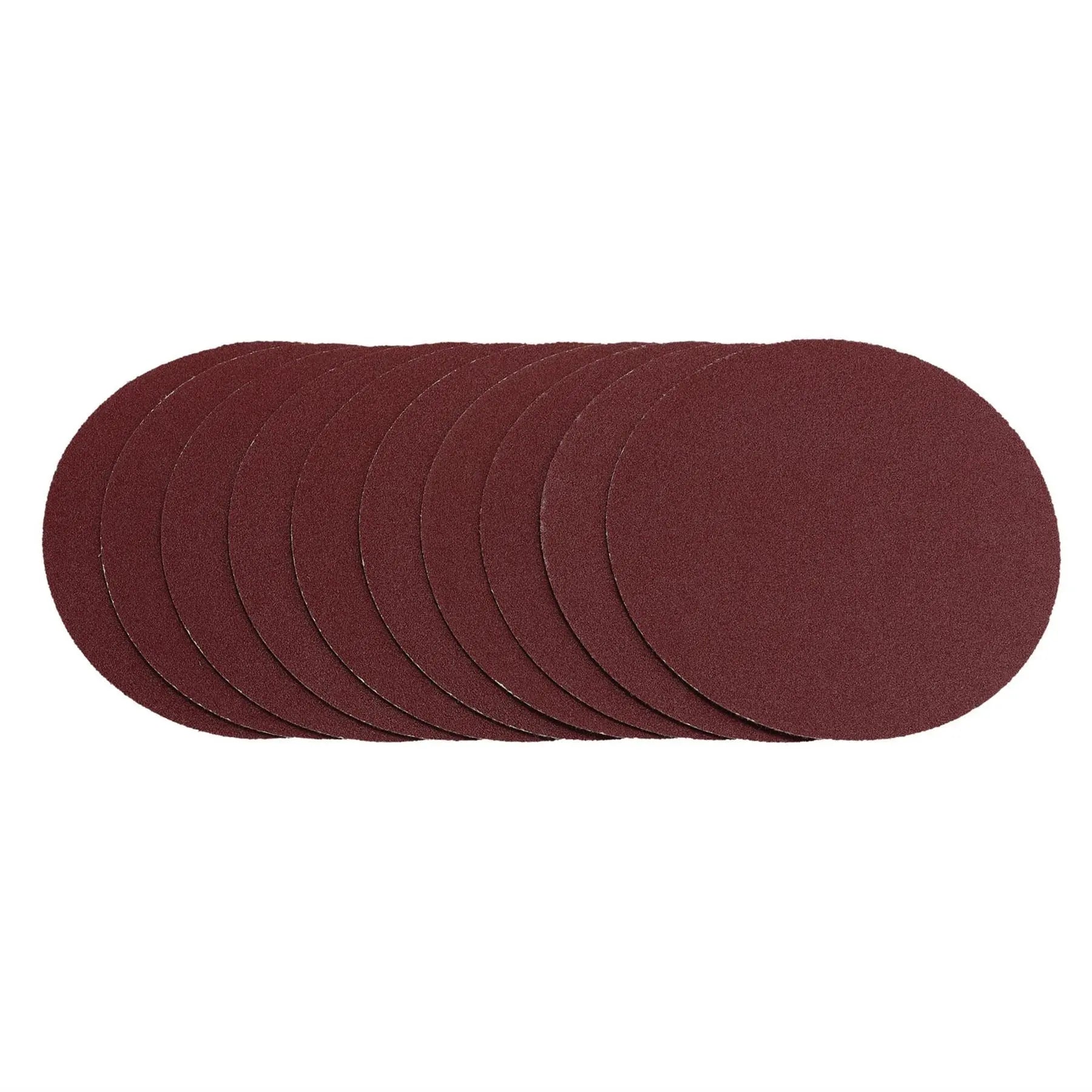 Draper Sanding Discs 125mm Hook & Loop 120G (Pack of 10) 02695  White Rose Tools