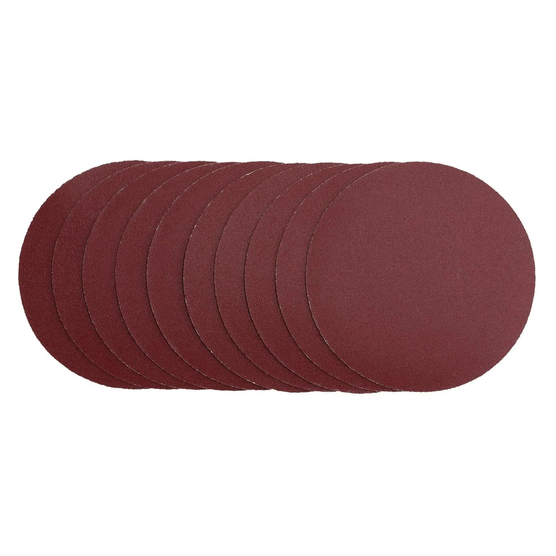 Draper Sanding Discs 125mm Hook & Loop 240G (Pack of 10) 03156  White Rose Tools