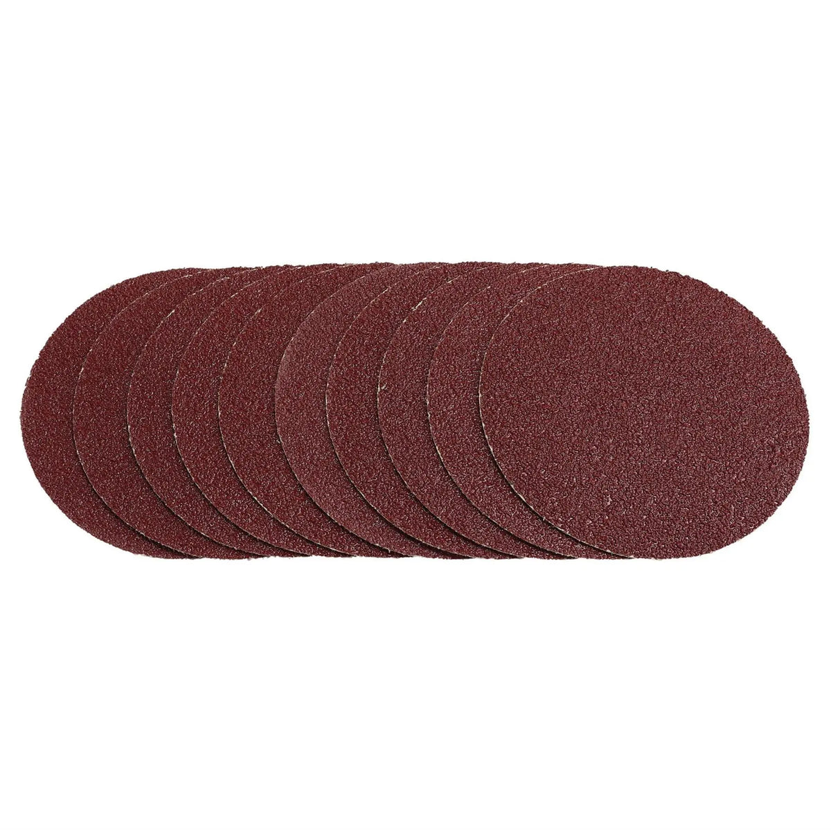 Draper Sanding Discs 125mm Hook & Loop 40G (Pack of 10) 02693  White Rose Tools