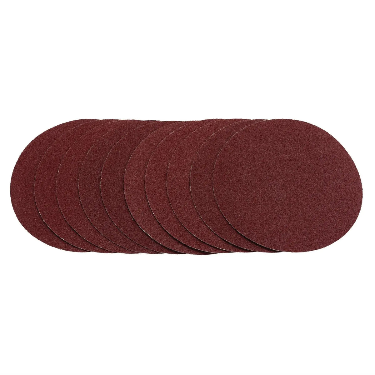 Draper Sanding Discs 125mm Hook & Loop 80G (Pack of 10) 02694  White Rose Tools