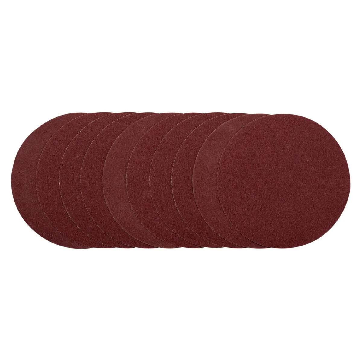 Draper Sanding Discs 200mm 80 Grit (Pack of 10) 10232  White Rose Tools