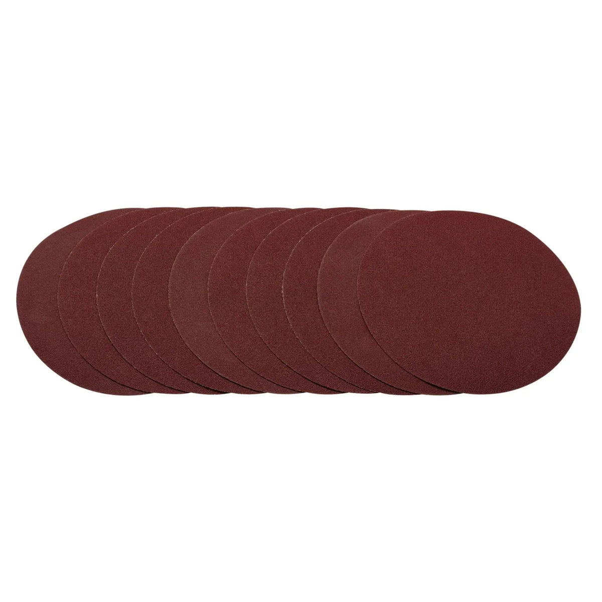 Draper Sanding Discs 200mm 80 Grit (Pack of 10) 10232  White Rose Tools