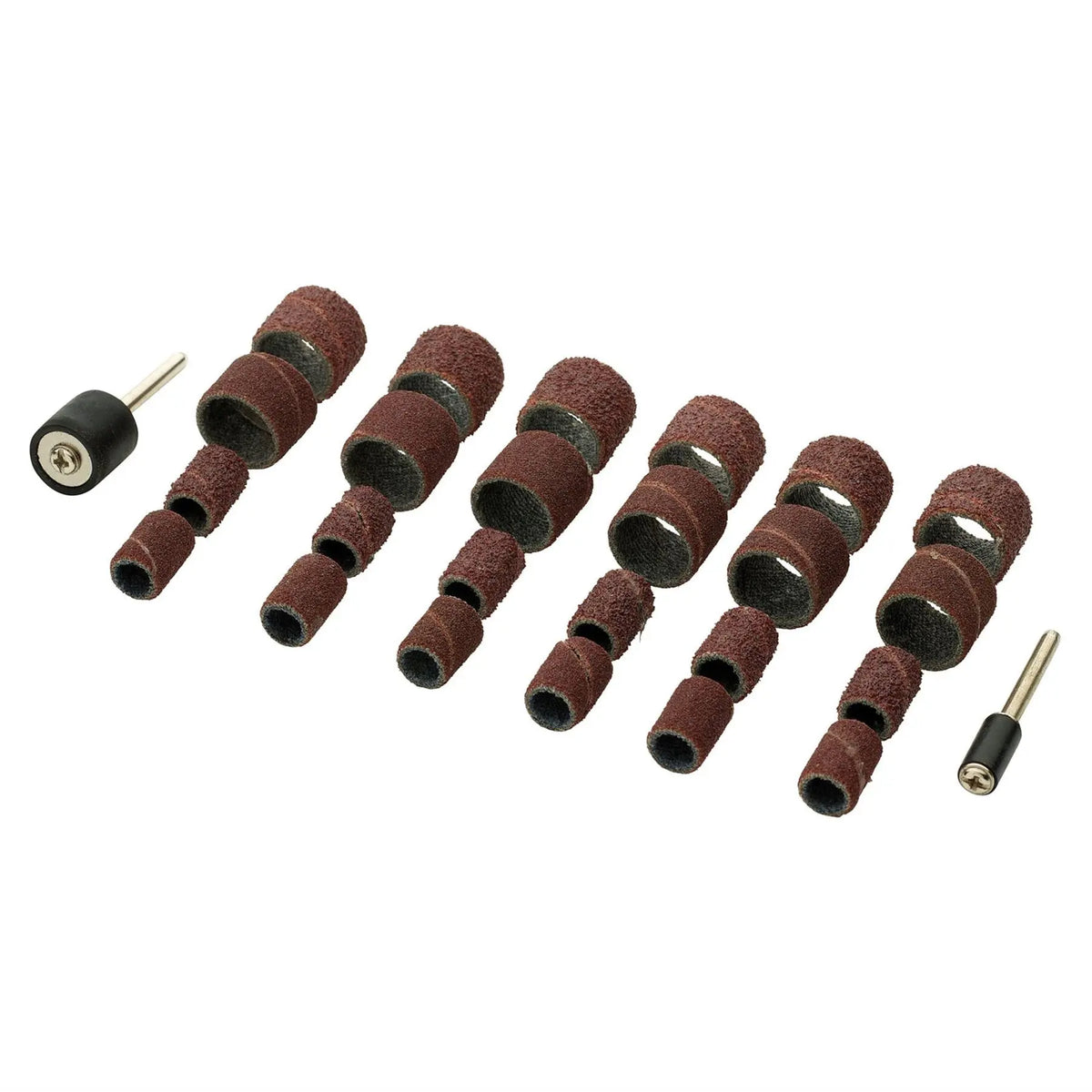 Draper Sanding Drums and Holders for D20 Engraver/Grinder (26 Piece) 08955  White Rose Tools