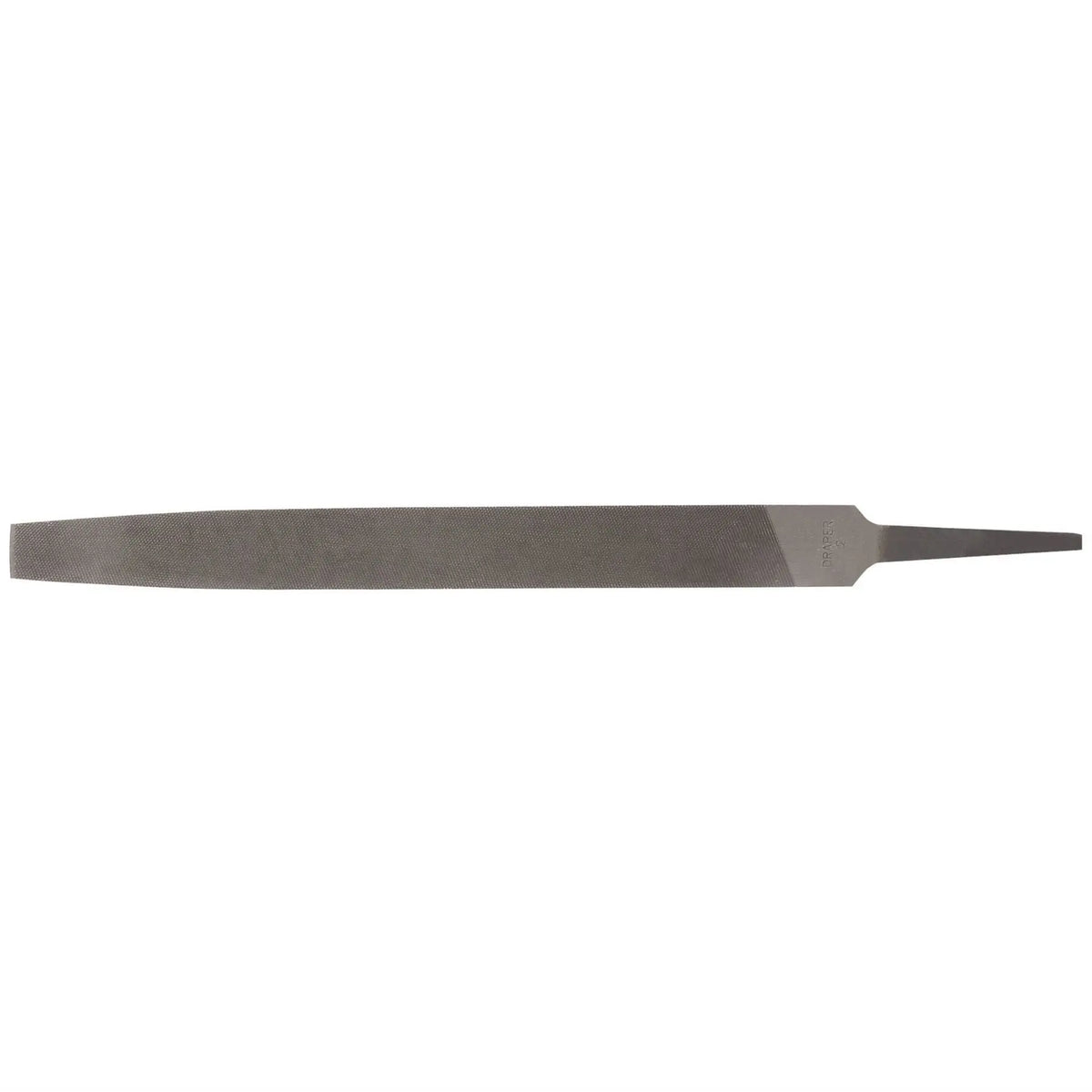 Draper Second Cut Flat File 12 x 200mm 60238  White Rose Tools