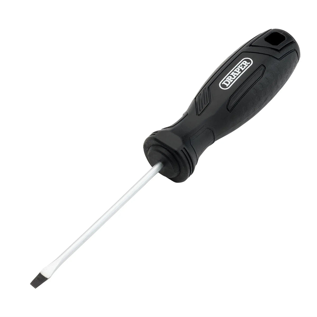 Draper Slotted Hard Grip Screwdriver 3 x 75mm 13529  White Rose Tools
