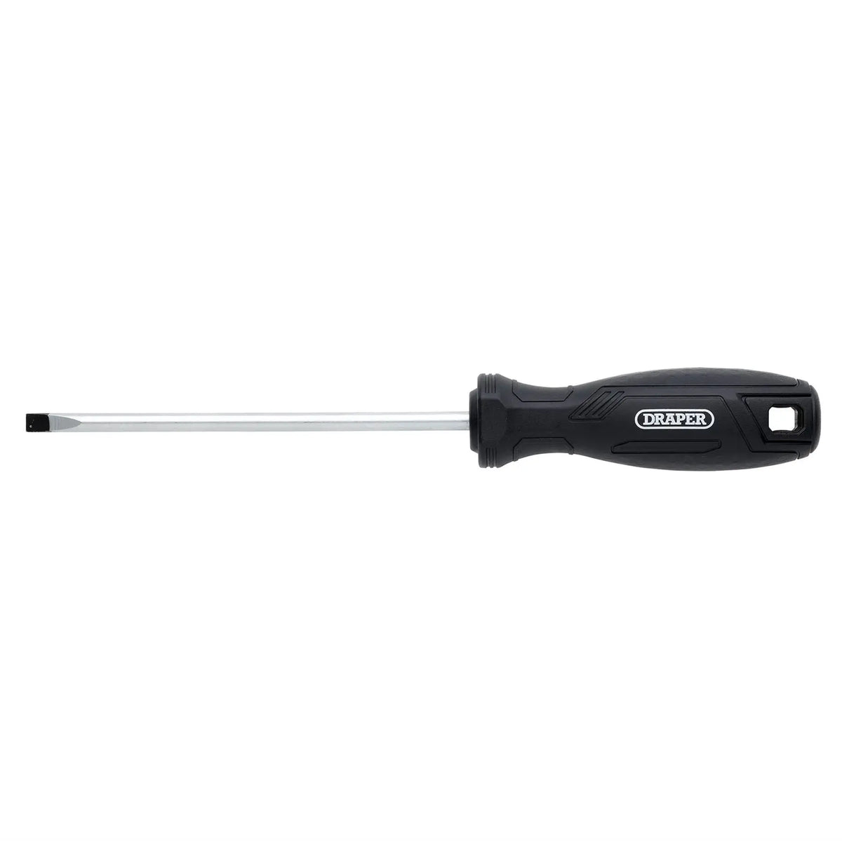 Draper Slotted Parallel Hard Grip Screwdriver 5.5 x 125mm 13541  White Rose Tools