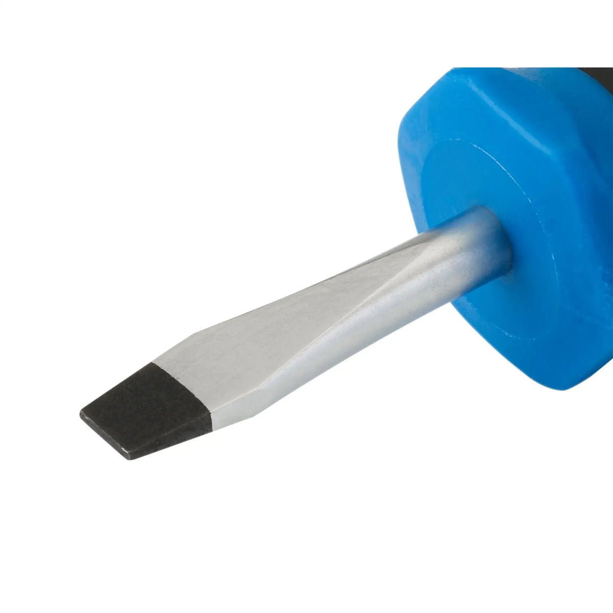 Draper Soft Grip Plain Slot Screwdriver 6 x 38mm 48921  White Rose Tools