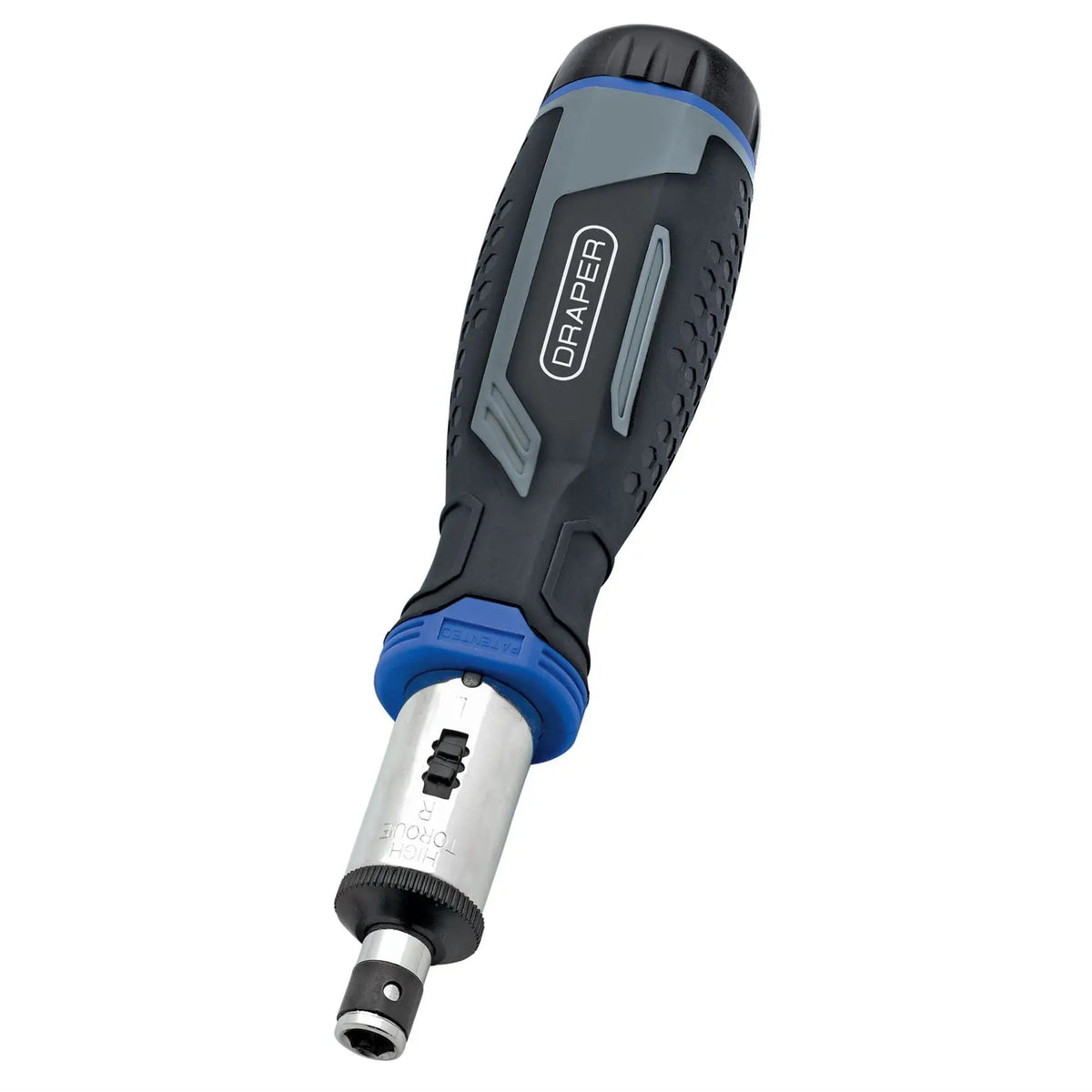 Draper Soft Grip Ratchet Screwdriver and Bit Set 1/4" (13 Piece) 13440  White Rose Tools