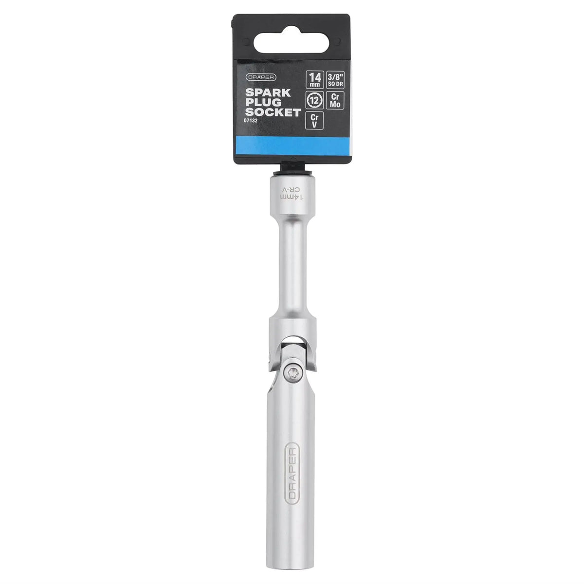Draper Spark Plug Wrench 3/8" Sq. Dr. x 14mm 07132  White Rose Tools