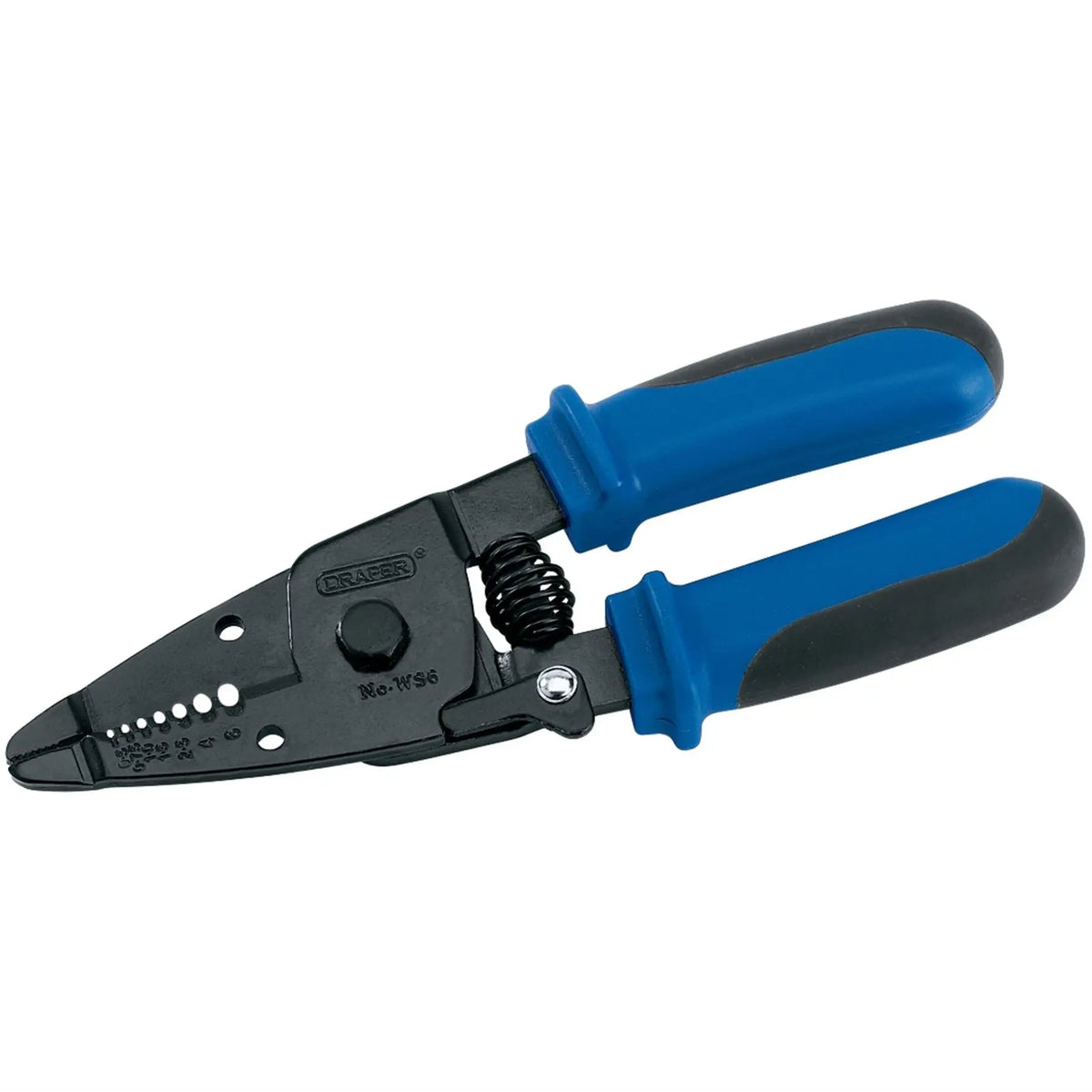 Draper Spring Loaded Wire Stripper 150mm 19779  White Rose Tools