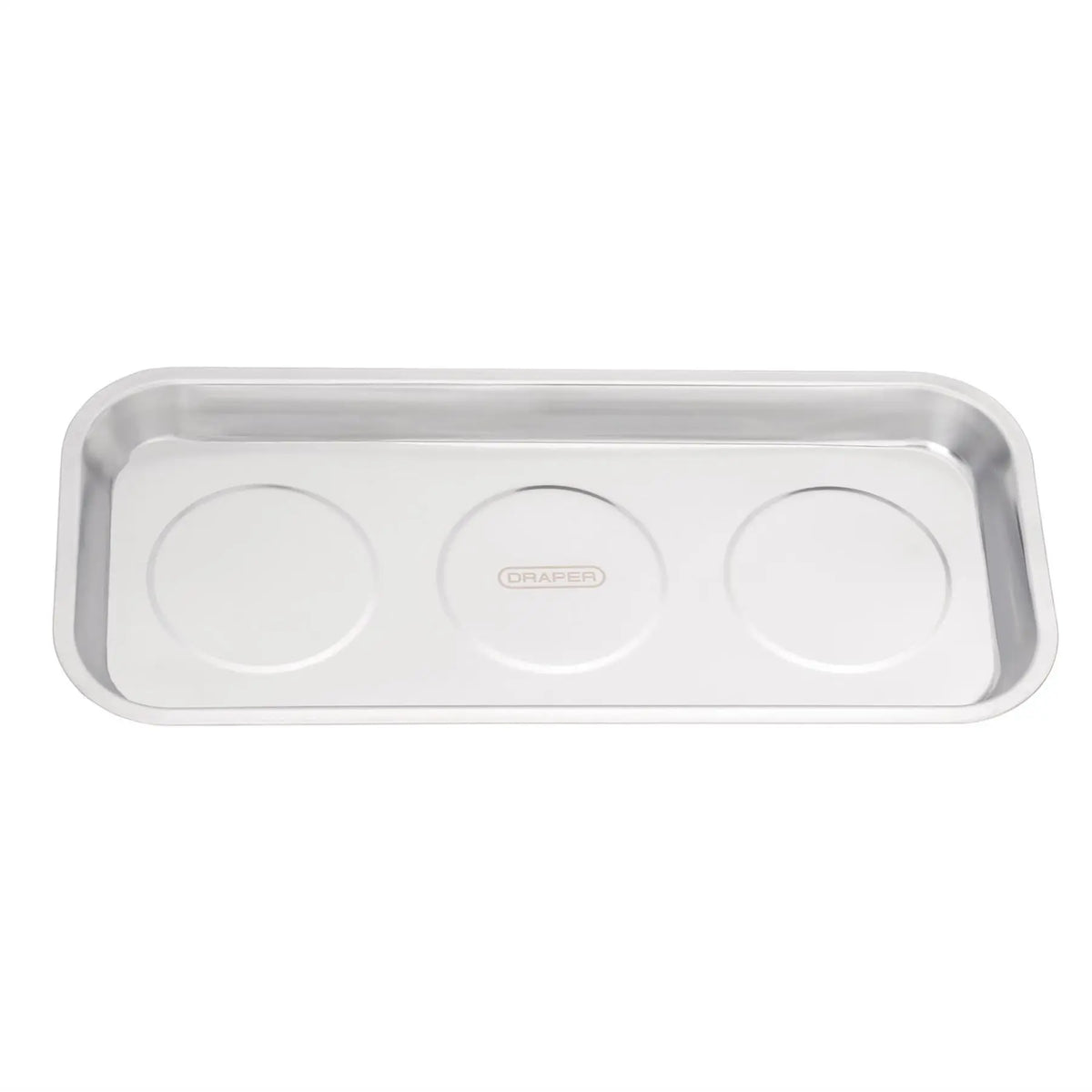 Draper Stainless Steel Magnetic Parts Tray 33007  White Rose Tools