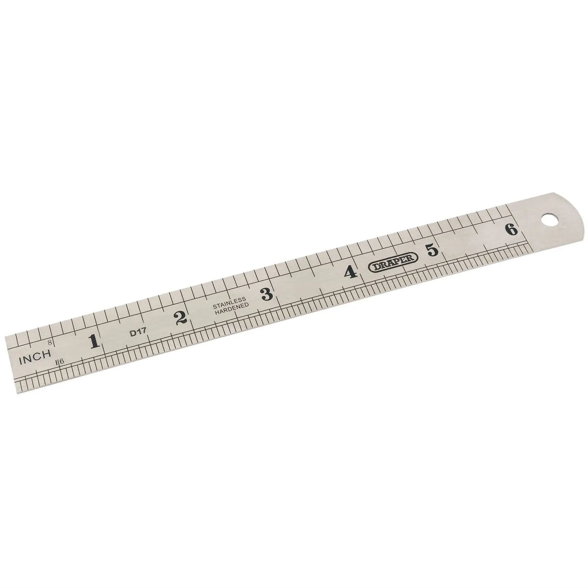 Draper Steel Rule 150mm/6" 59633  White Rose Tools