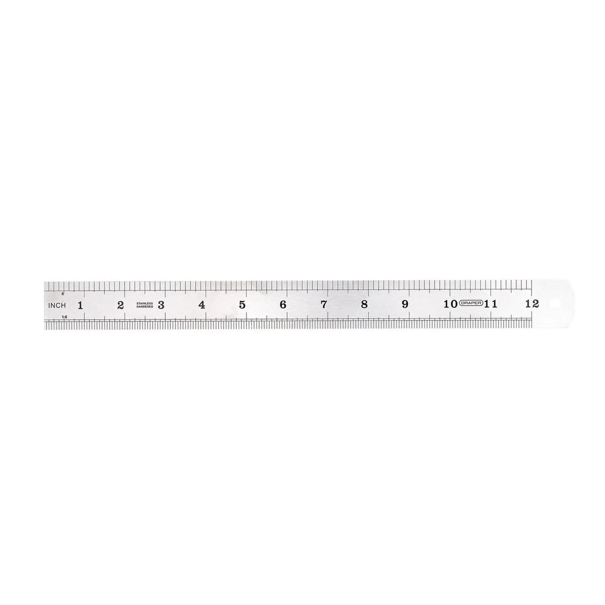 Draper Steel Rule 300mm/12" 59641  White Rose Tools