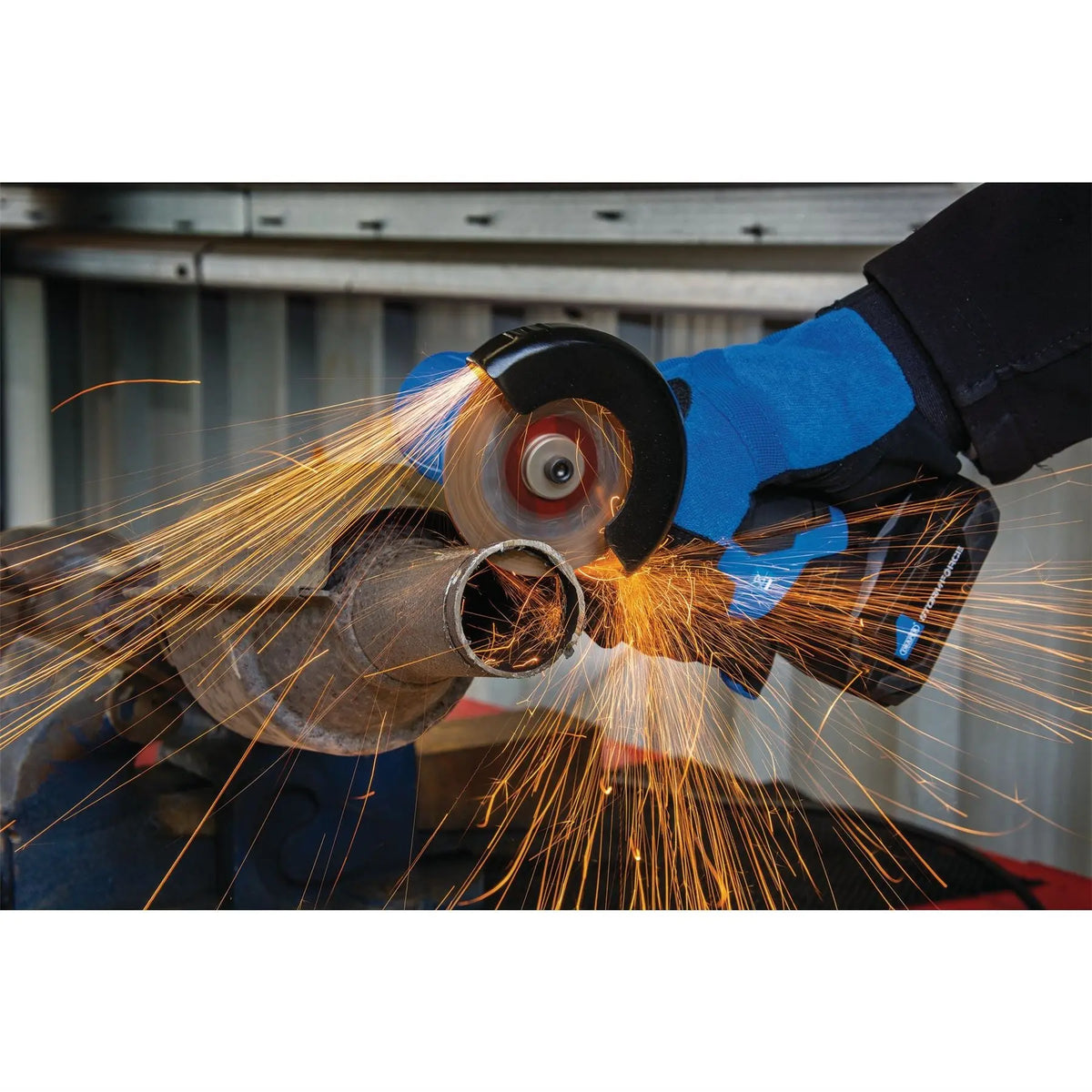 Draper Storm Force 10.8V Power Interchange Brushless Angle Grinder/Cut Off Tool (Sold Bare) 98437  White Rose Tools