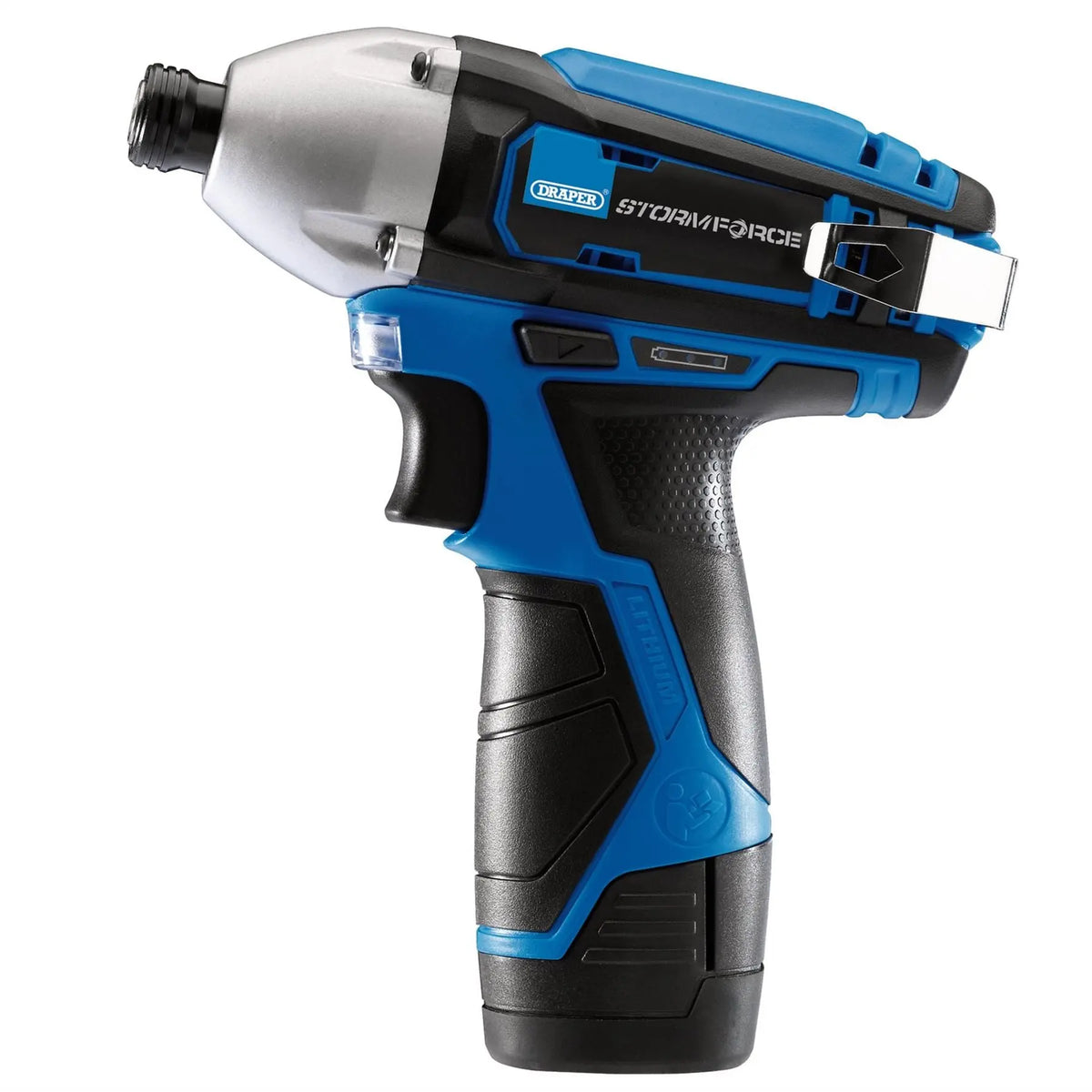 Draper Storm Force 10.8V Power Interchange Impact Driver 1/4" Hex. (Sold Bare) 17132  White Rose Tools