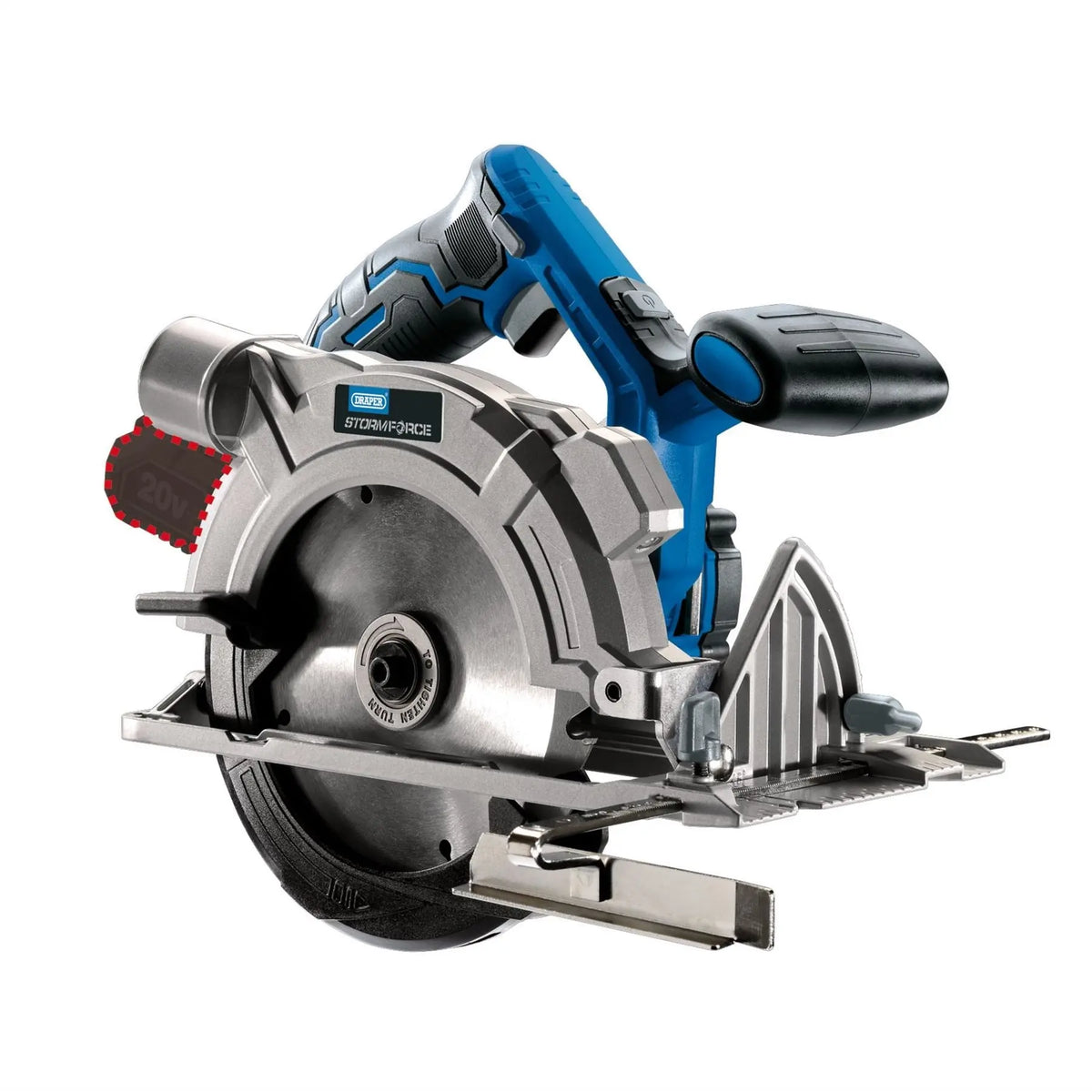 Draper Storm Force 20V Circular Saw (Sold Bare) 89451  White Rose Tools