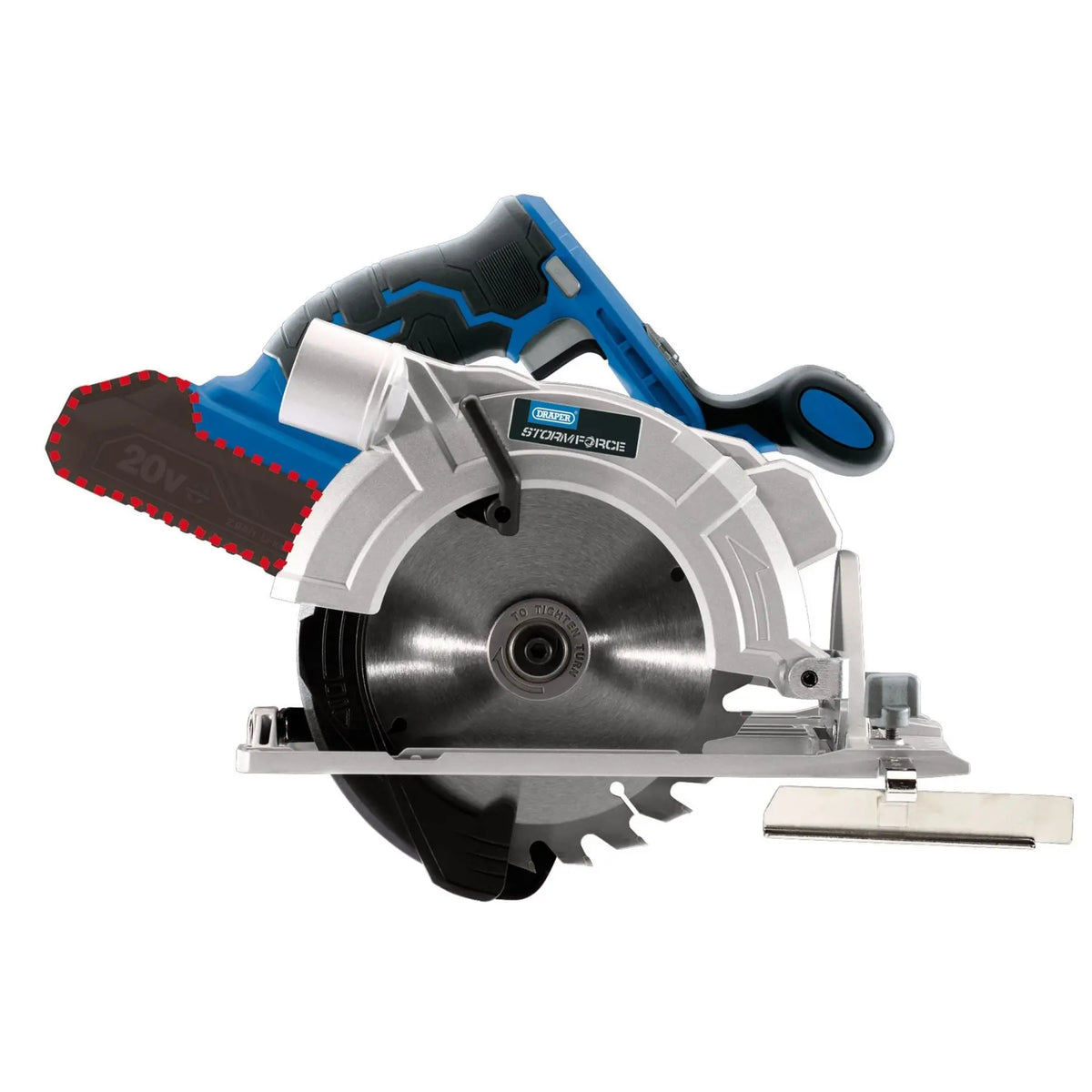 Draper Storm Force 20V Circular Saw (Sold Bare) 89451  White Rose Tools