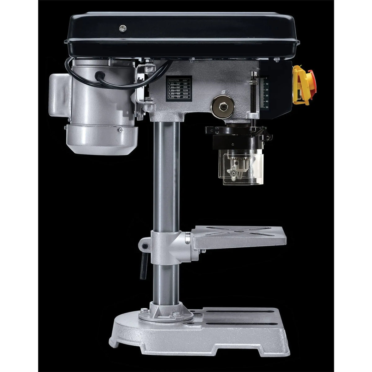 Draper Storm Force 230V 5 Speed Bench Drill 350W 38255  White Rose Tools