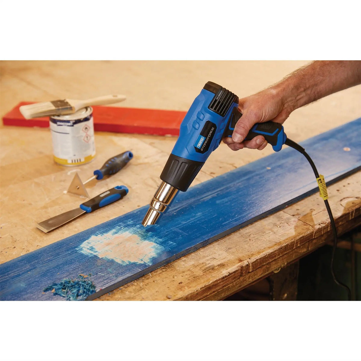 Draper Storm Force 230V Heat Gun 2000W 93815  White Rose Tools