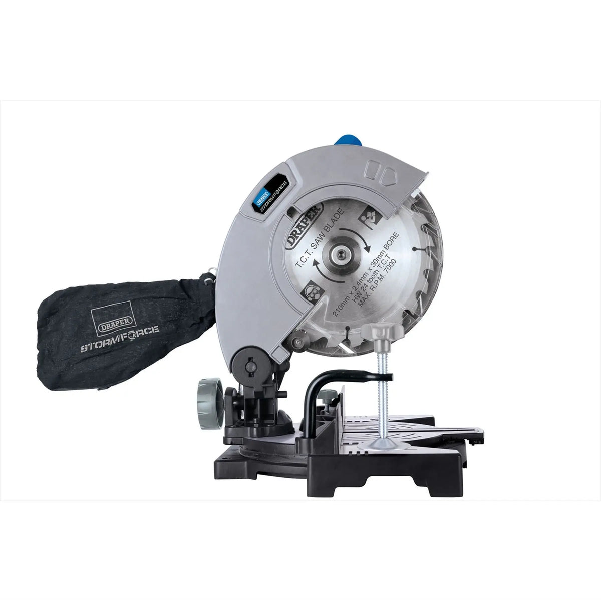 Draper Storm Force Mitre Saw 210mm 1100W 21307  White Rose Tools