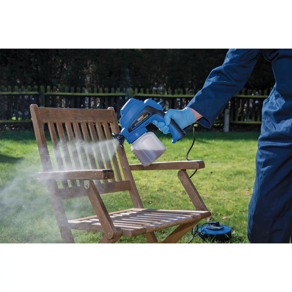 Draper Storm Force Spray Gun 80W 83657  White Rose Tools