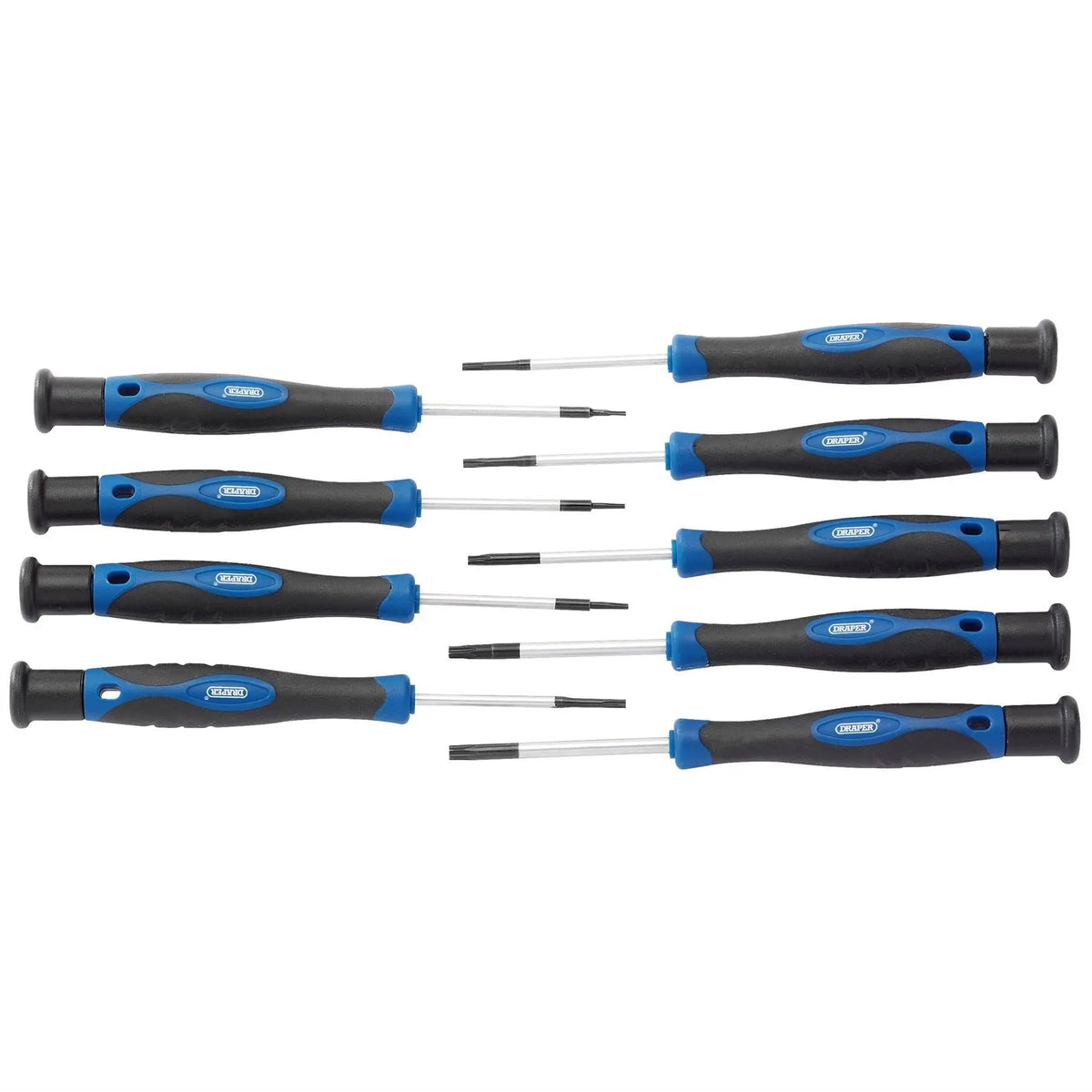 Draper TX-STAR® Precision Screwdriver Set (9 Piece) 28117  White Rose Tools