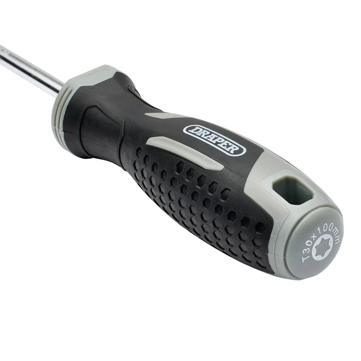 Draper TX-STAR® Soft Grip Screwdriver T30 x 100mm 13404  White Rose Tools