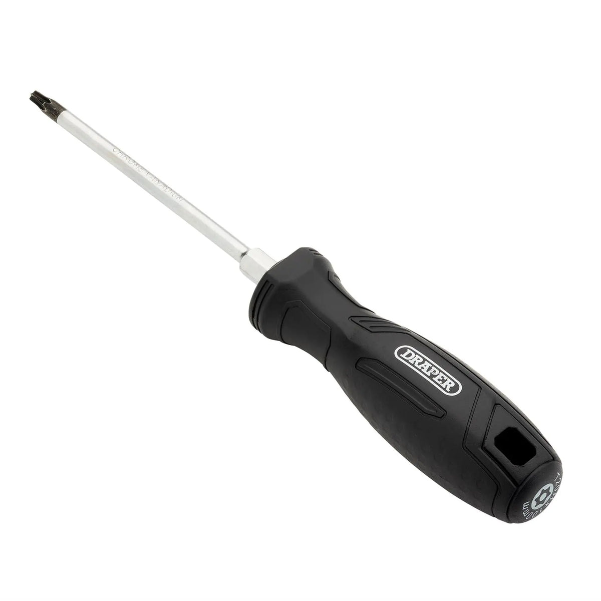 Draper TX-STAR® Tamperproof Hard Grip Screwdriver T20H x 100mm 13572  White Rose Tools