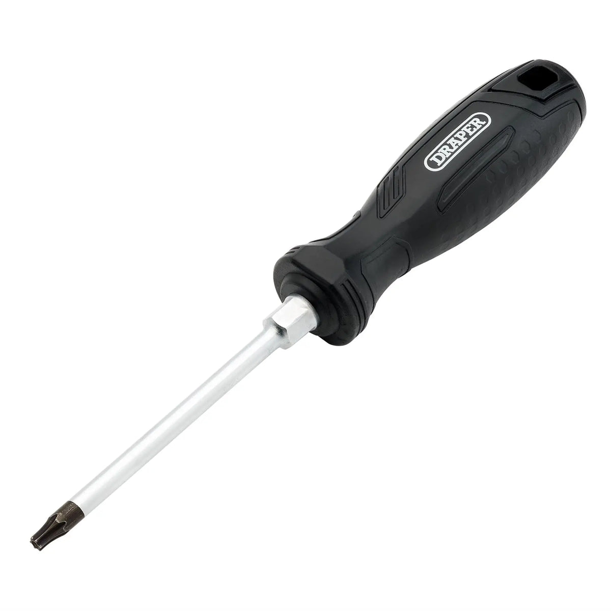 Draper TX-STAR® Tamperproof Hard Grip Screwdriver T25H x 100mm 13573  White Rose Tools