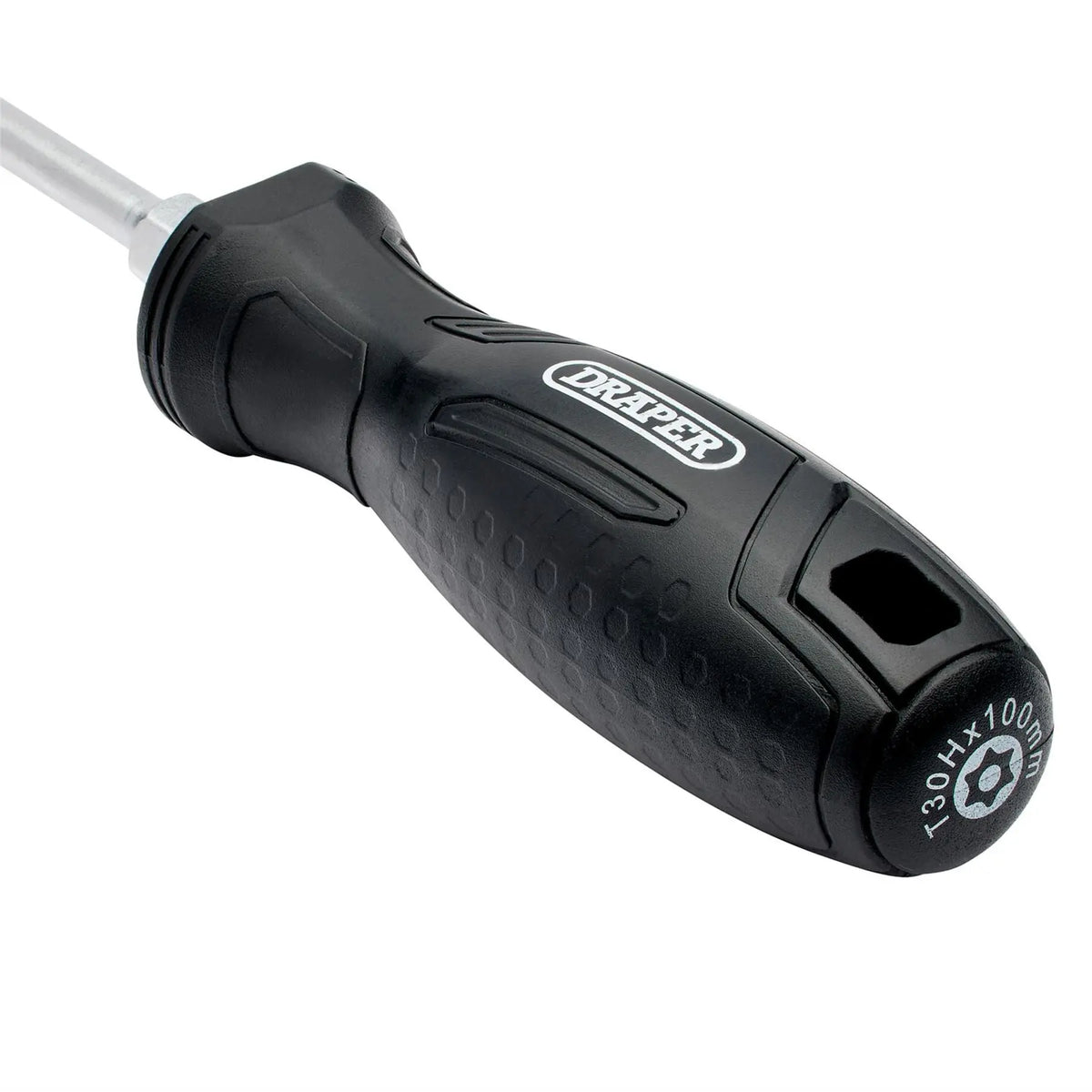 Draper TX-STAR® Tamperproof Hard Grip Screwdriver T30H x 100mm 13576  White Rose Tools