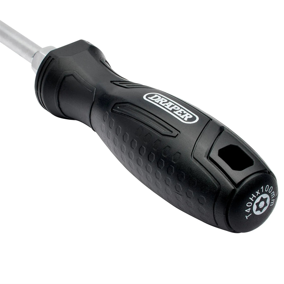 Draper TX-STAR® Tamperproof Hard Grip Screwdriver T40H x 100mm 13579  White Rose Tools