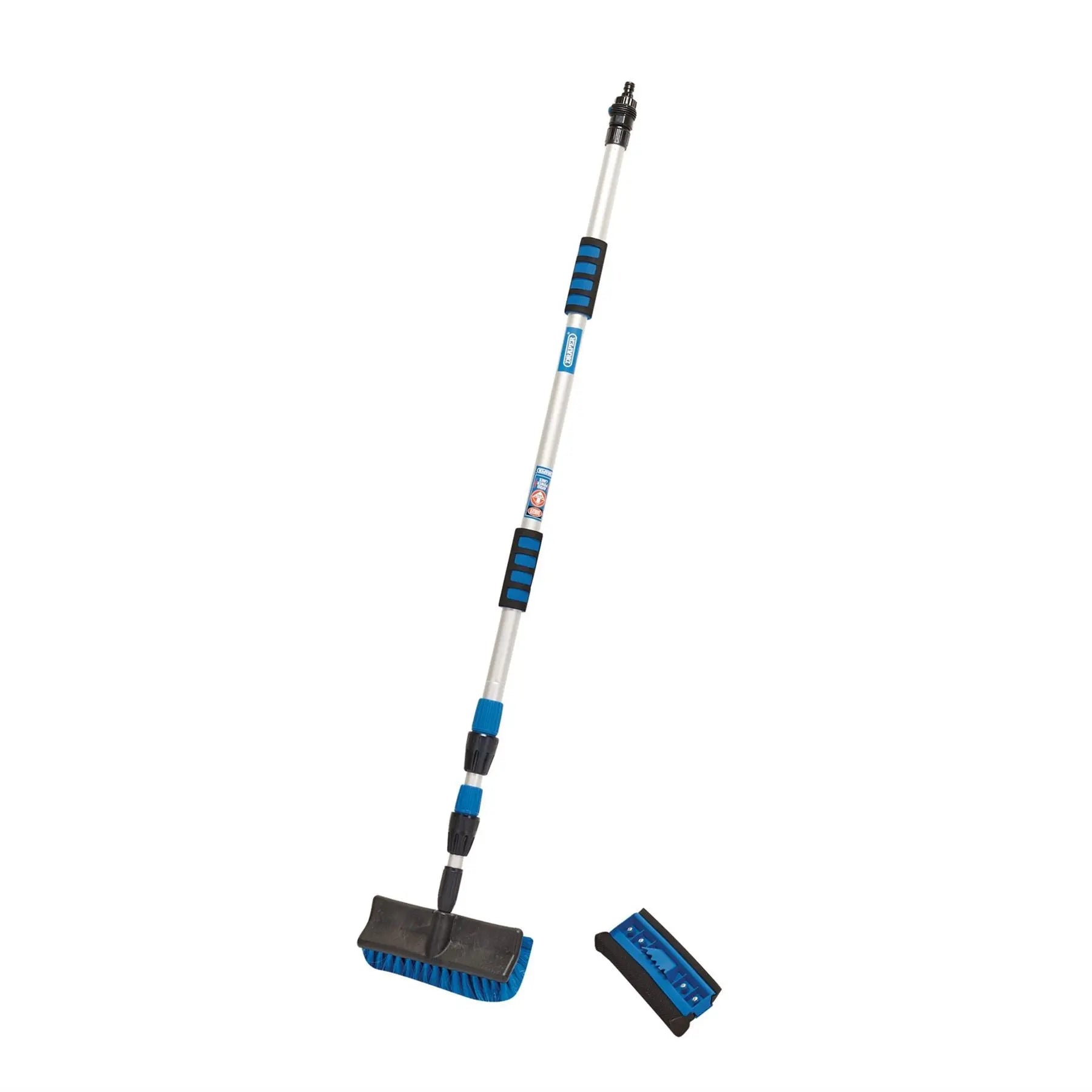 Draper Telescopic Washing Brush 3m (2 Piece) 02169  White Rose Tools