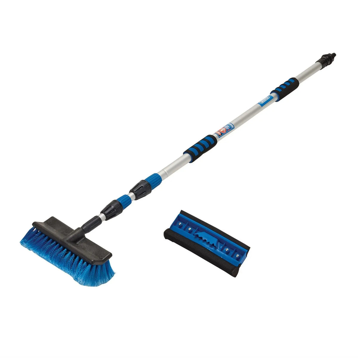 Draper Telescopic Washing Brush 3m (2 Piece) 02169  White Rose Tools