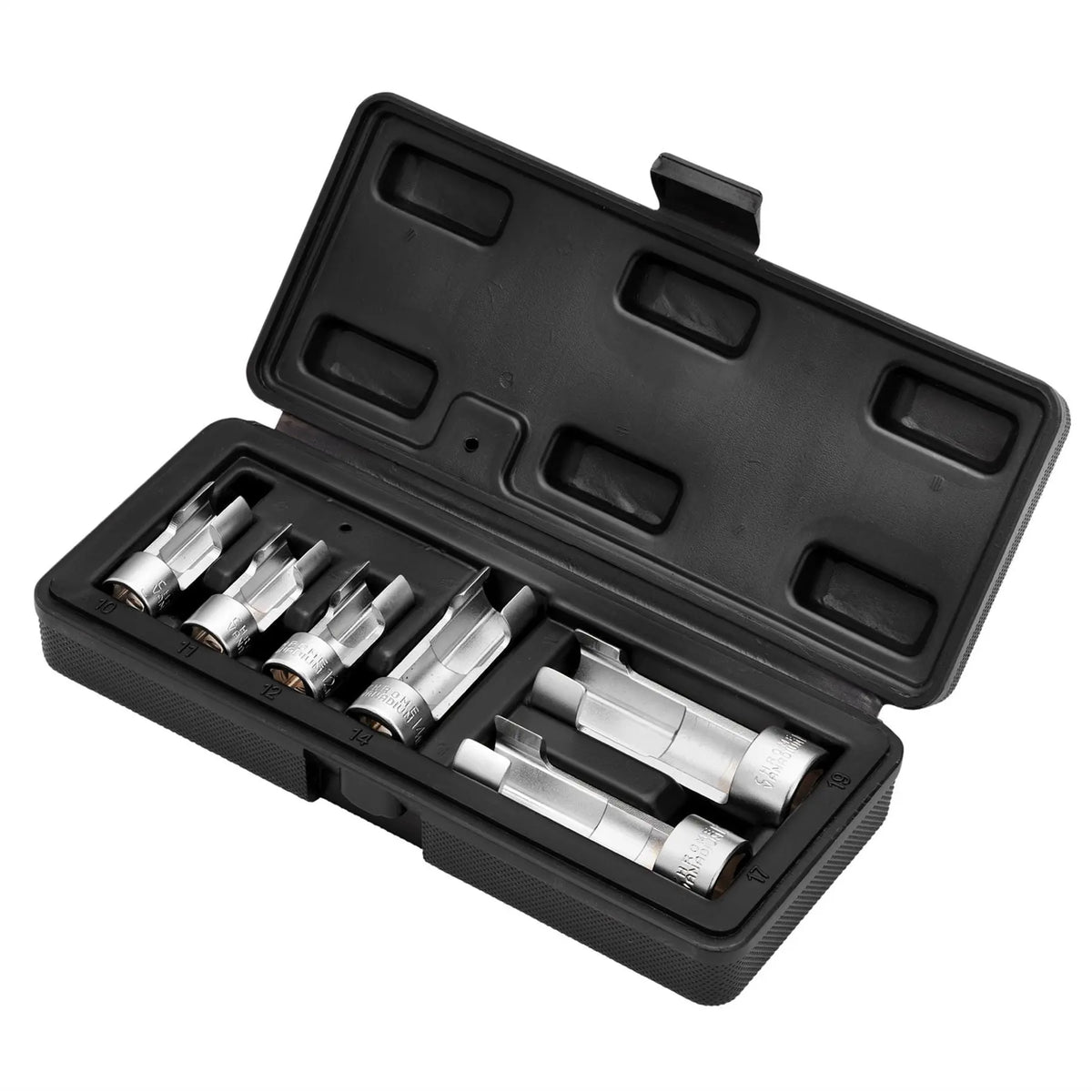 Draper Temperature Sensor Socket Set 1/2" and 3/8" Sq. Dr. (6 Piece) 12401  White Rose Tools