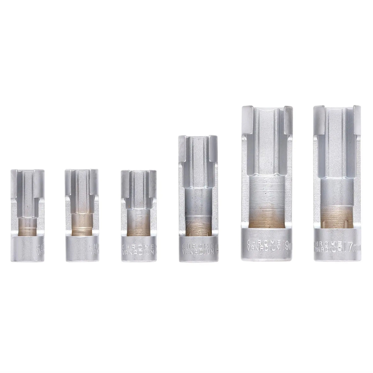 Draper Temperature Sensor Socket Set 1/2" and 3/8" Sq. Dr. (6 Piece) 12401  White Rose Tools